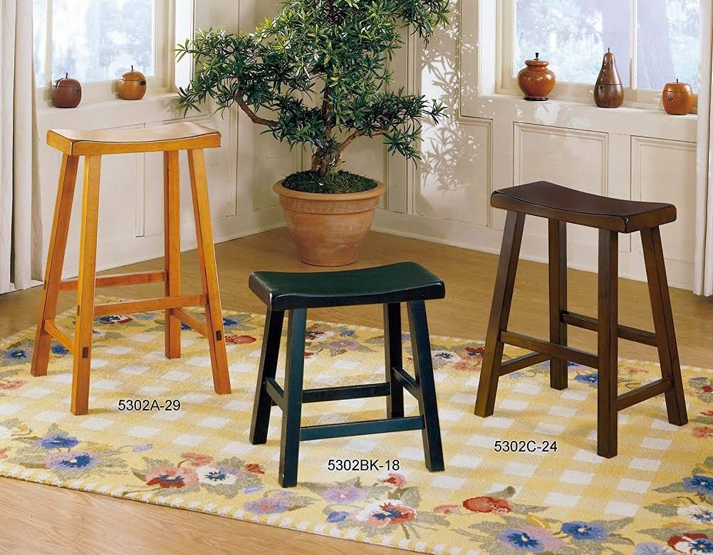 Oak Stool Set of 2 N6305