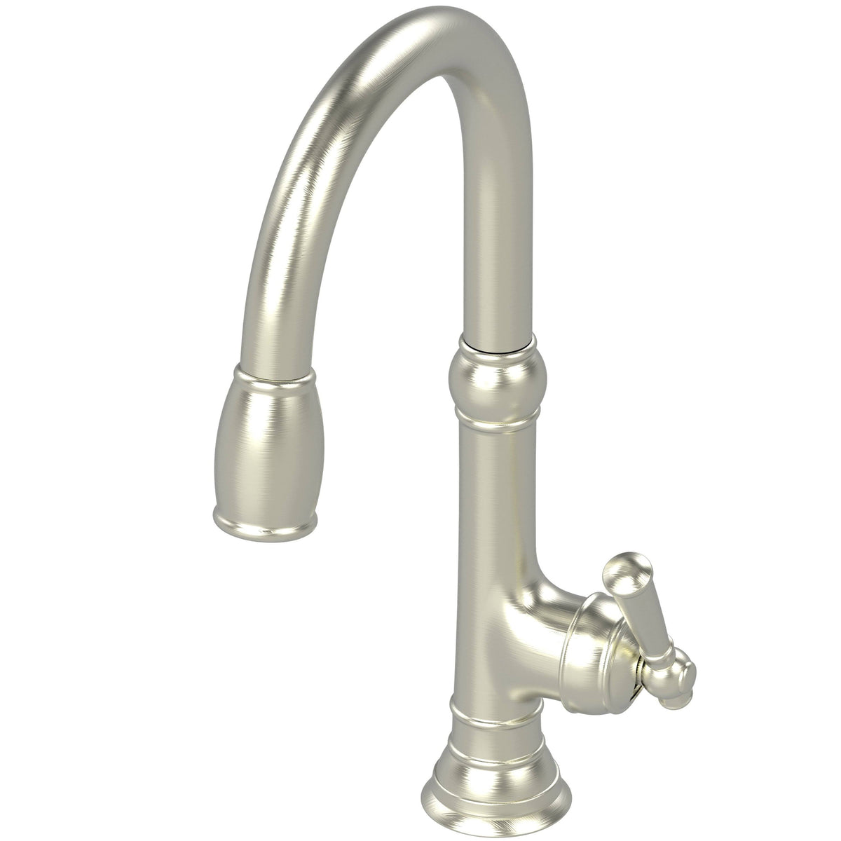 Satin Nickel Pull-Down Kitchen Faucet H657239