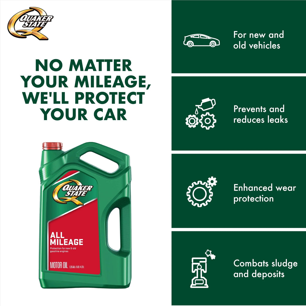 10W-30 Motor Oil, 1 Quart Y70235