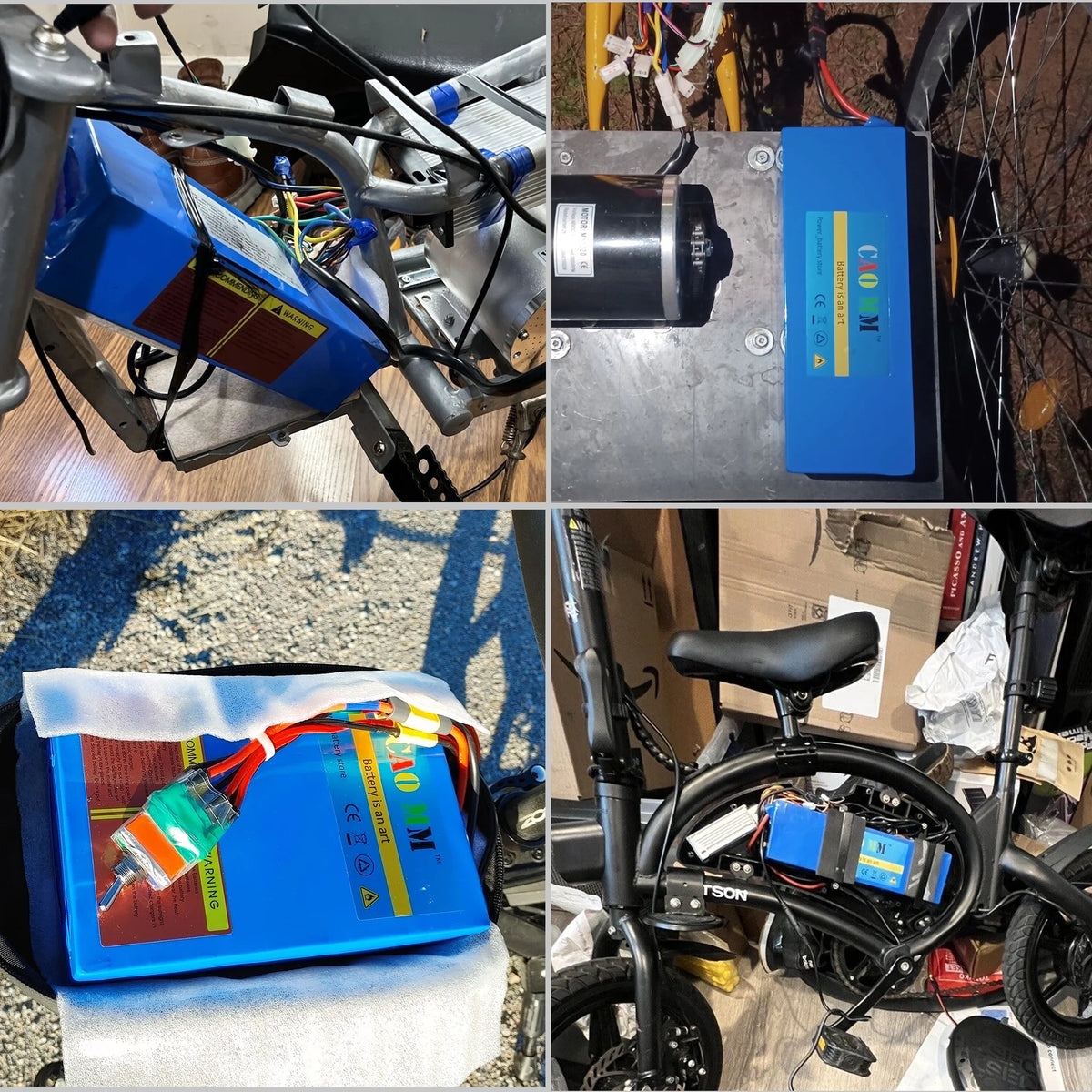 36V 20Ah Lithium Ebike Battery with 2A Charger N7190