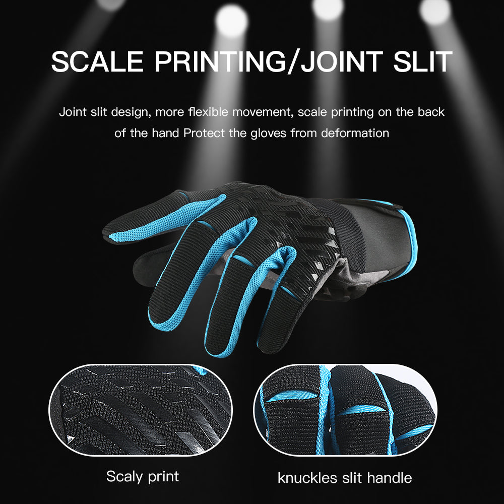 Full Finger Breathable Gel Pad Cycling Gloves Z26440