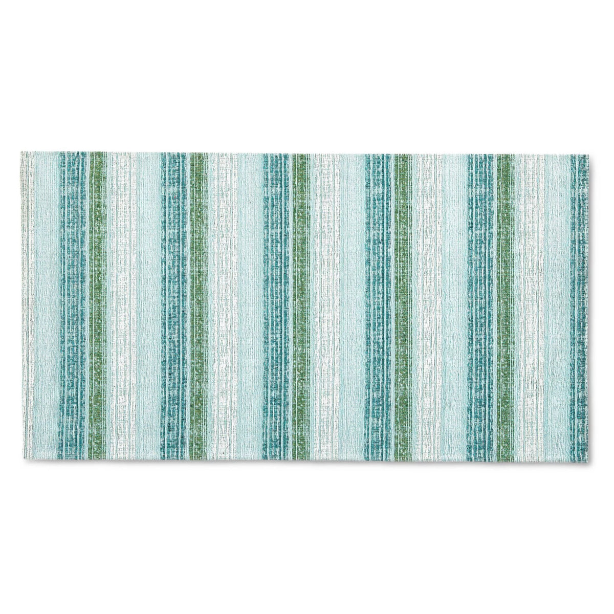 Mint Green/White 20"x36" Kitchen Mat O613