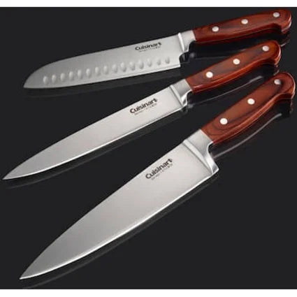 10 Piece Pakka Wood Cutlery Block Set W70229