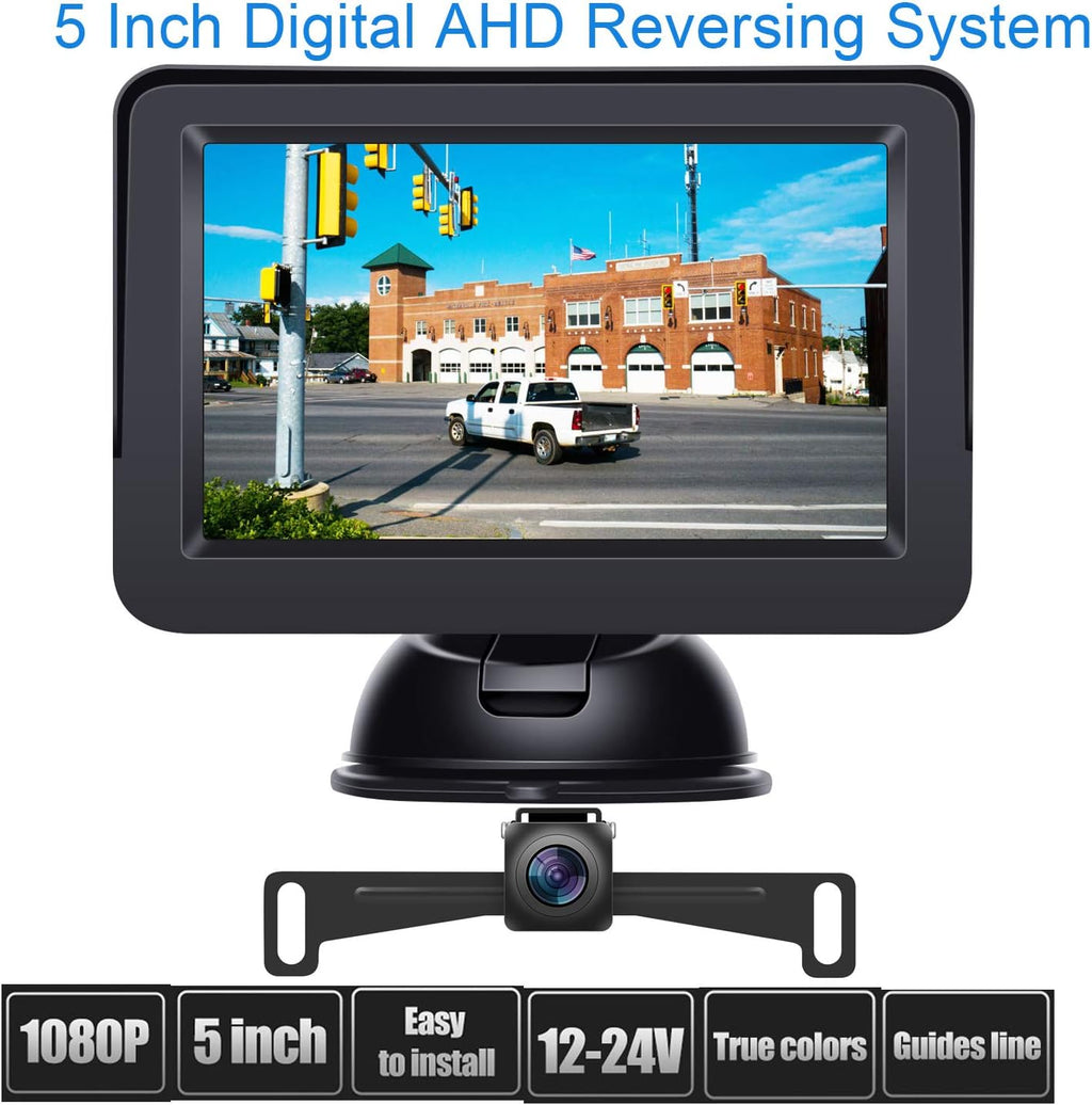 5'' LCD Monitor Waterproof Rear View Camera A2922