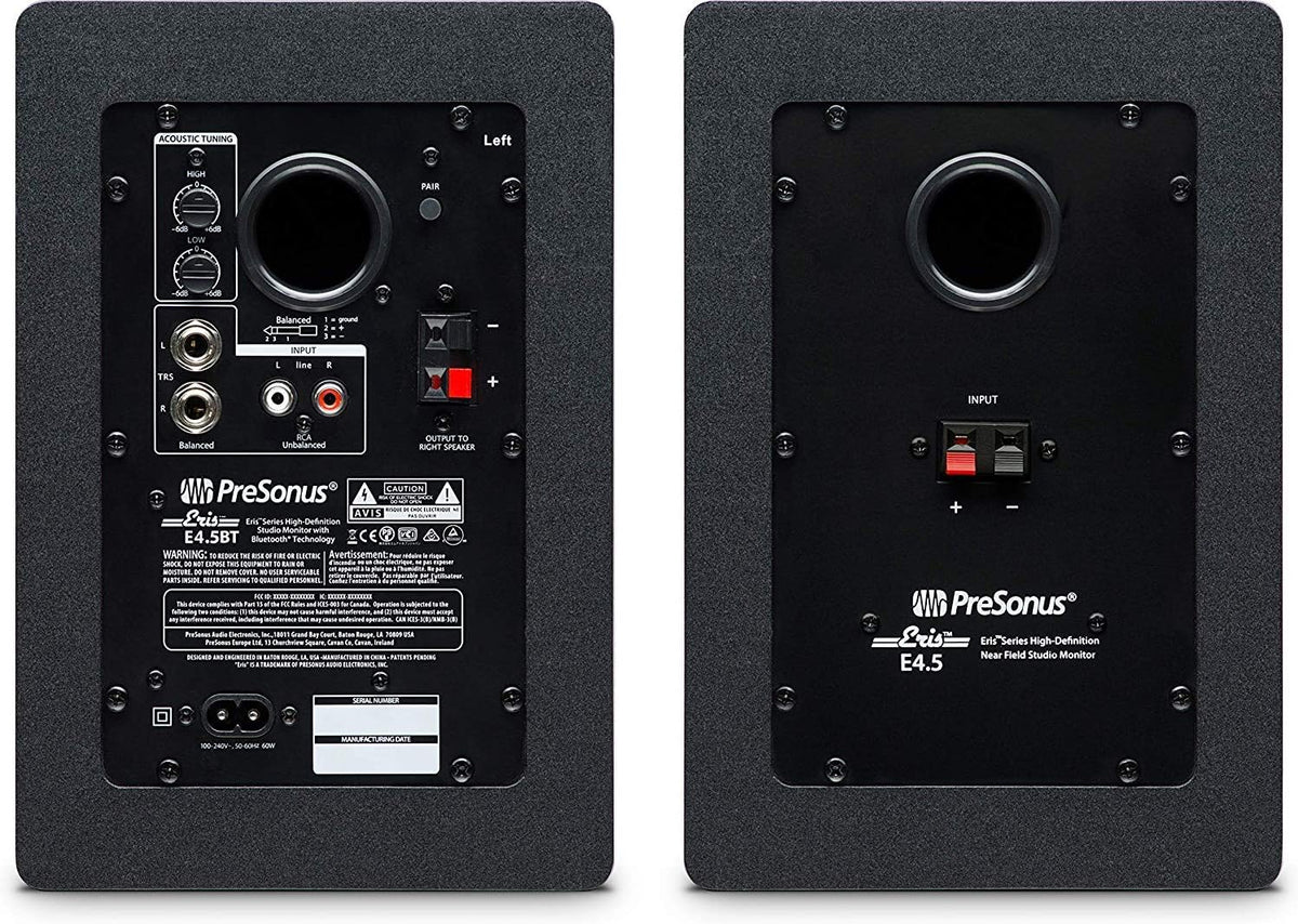 Audio Interface Full Studio Bundle with Studio Monitors and Instrument Cable T60801