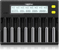 8-Bay Smart Battery Charger with LCD Display V546050