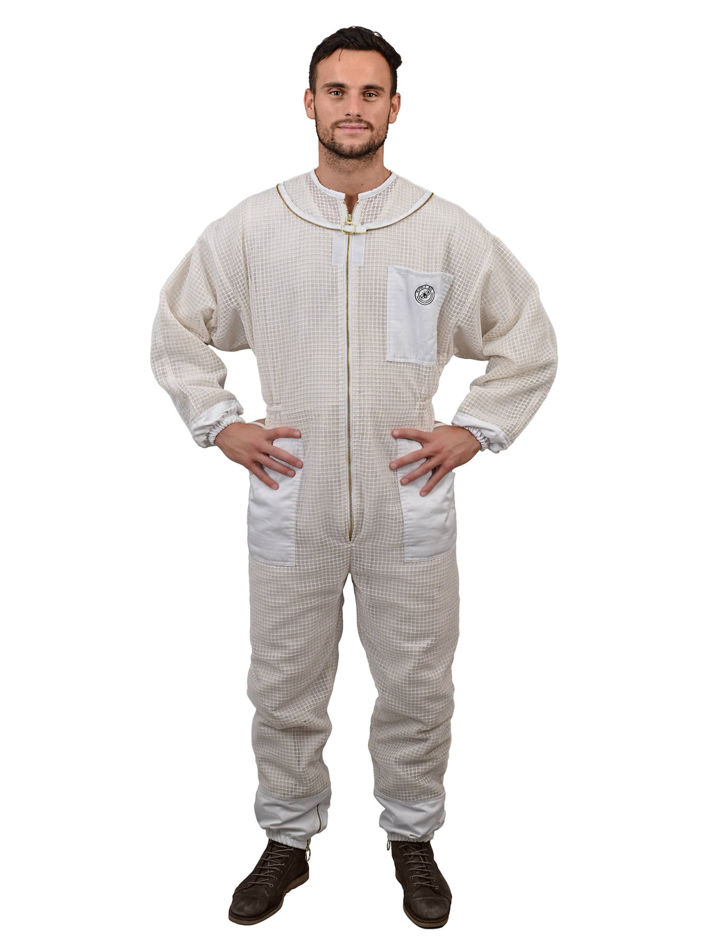 Aerated Beekeeping Suit with Square Veil V3059