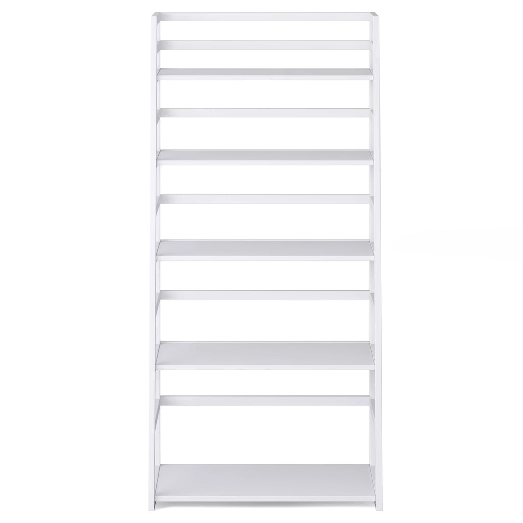 White Ladder Shelf Bookcase X515