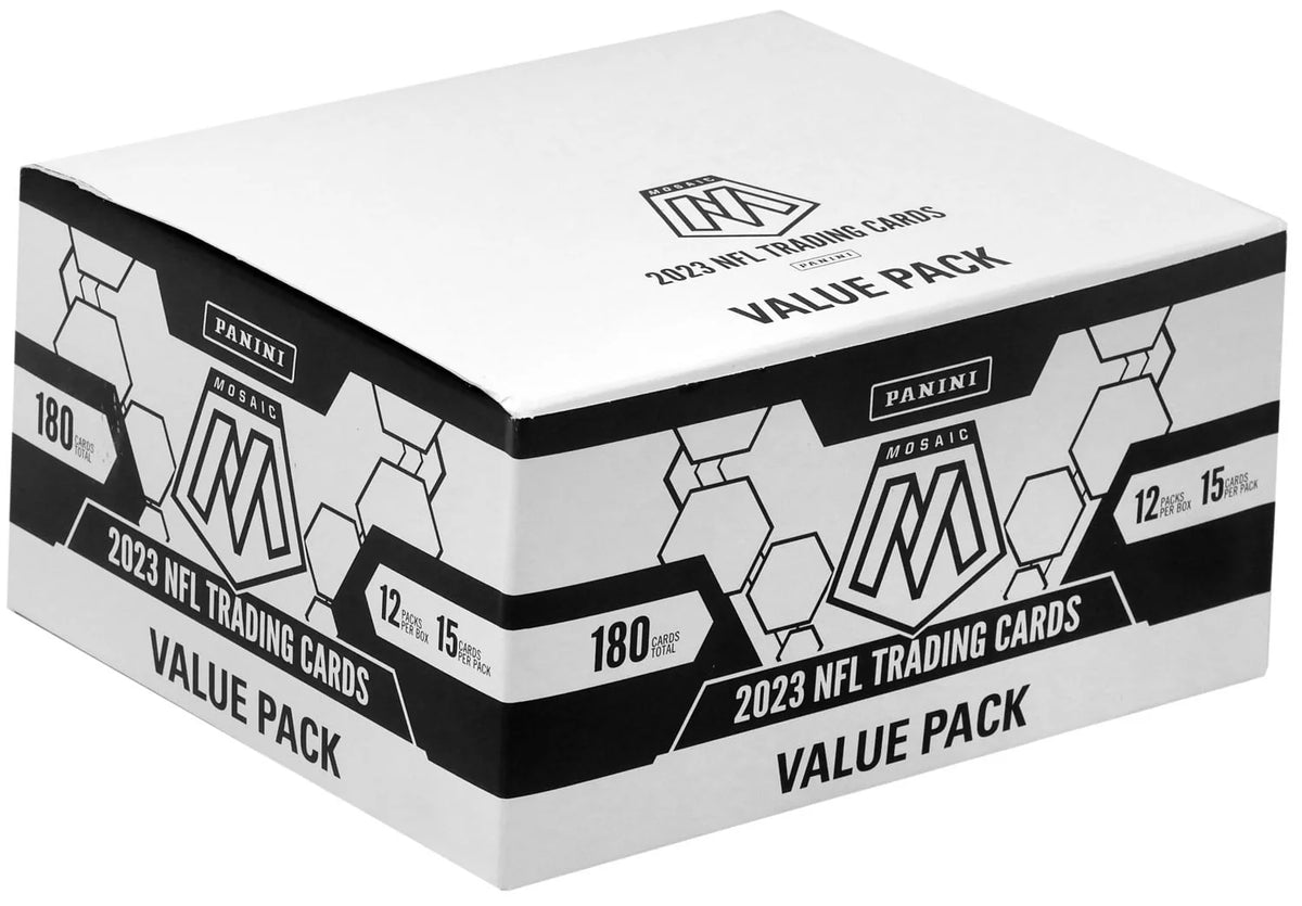 2023 Mosaic Football Trading Card Value Box (12 Packs) T9585