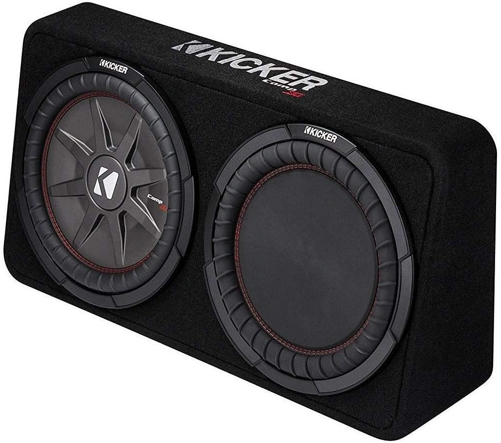 12" 2-Ohm Slim Shallow Subwoofer Sealed Enclosure I787