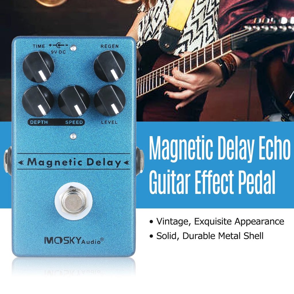 Guitar Effects Pedal with Delay Echo Effect S7905