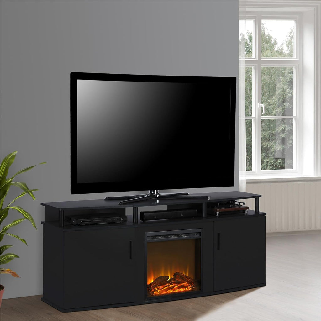Cherry Electric Fireplace TV Console X485139