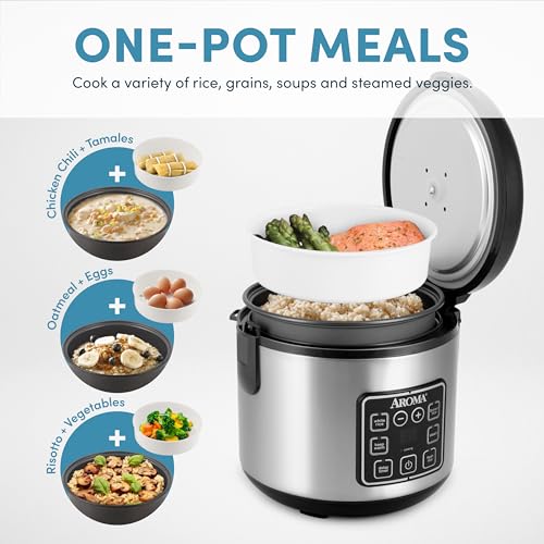 4-Cup Rice Cooker with Stainless Steel Exterior W181