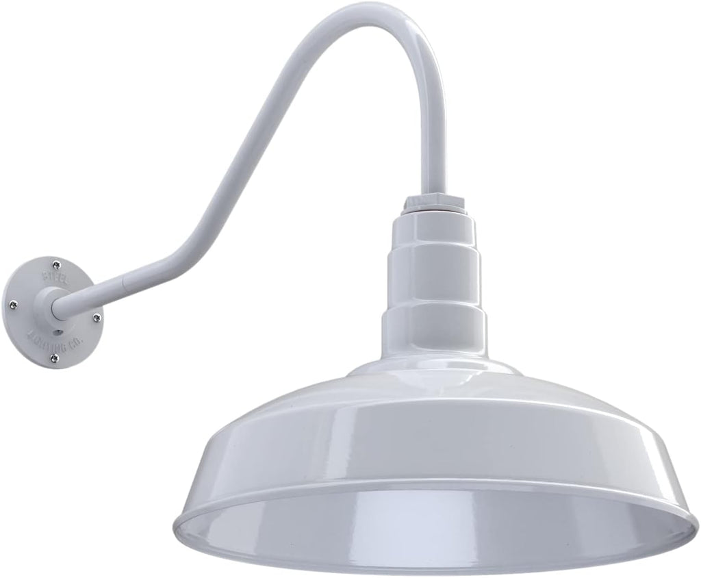 Gooseneck Barn Light 23 Gooseneck Matte Black U29999