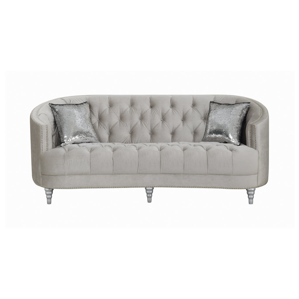 Grey Tufted Sofa R758