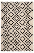 Moroccan Fringe Geometric Shag Area Rug or Runner E8384