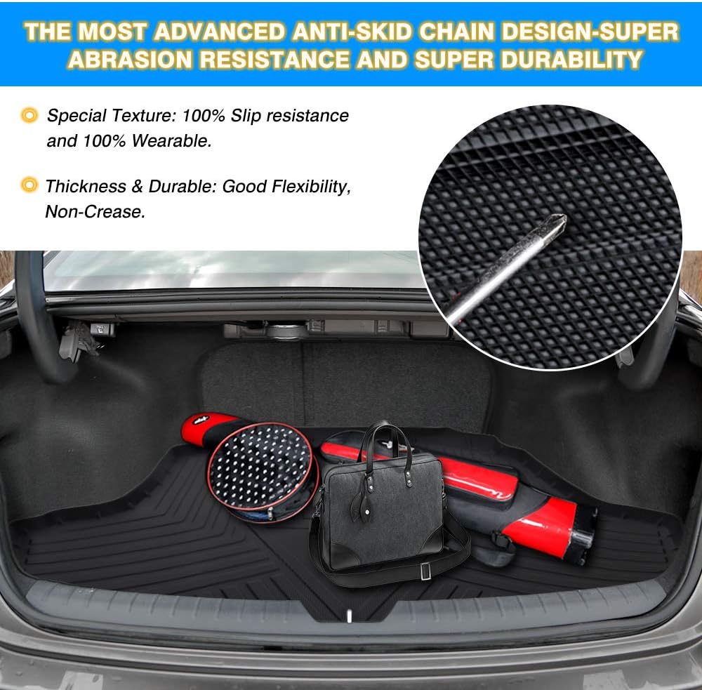 Black Cargo Liner Trunk Mat N955