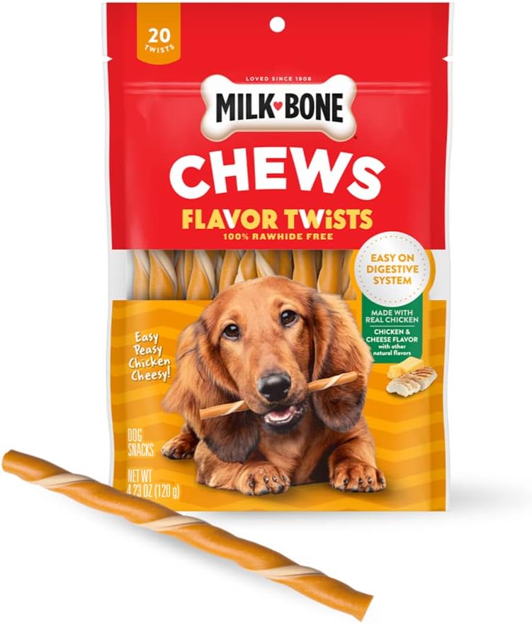 Chews Flavor Twists Dog Chews W592
