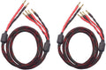 Bi-Wire Speaker Cable 2 Banana Plugs 4 Banana Plugs 1pair Set N7720