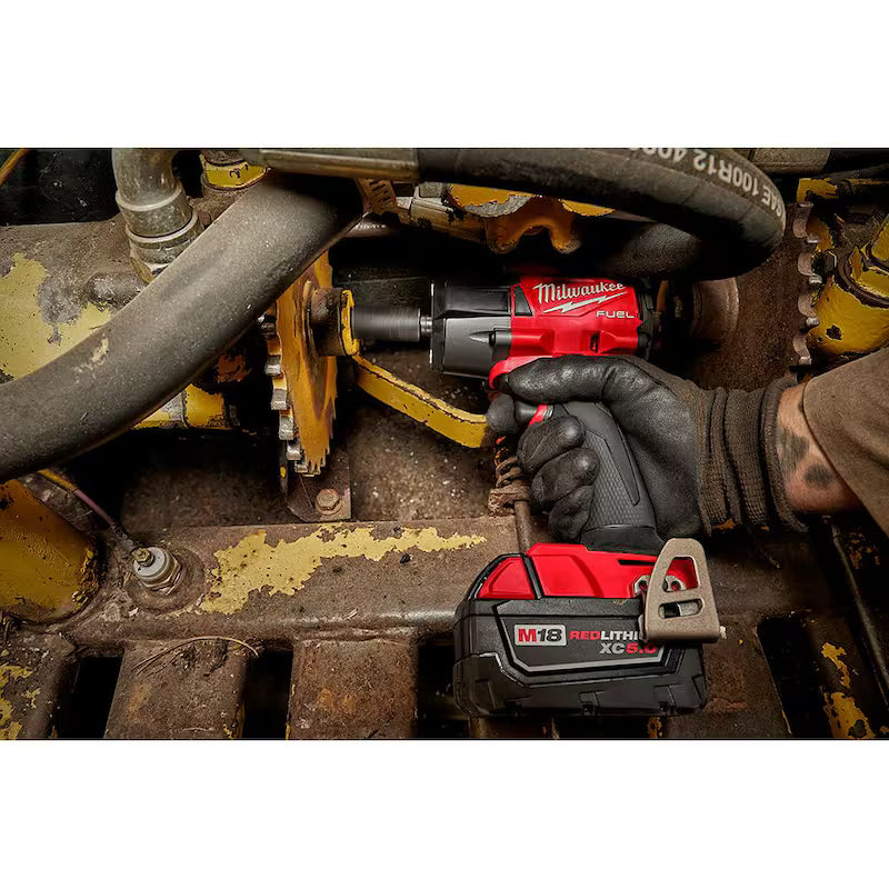 18V Brushless Cordless 1/2 in. Impact Wrench with Grinder B7043