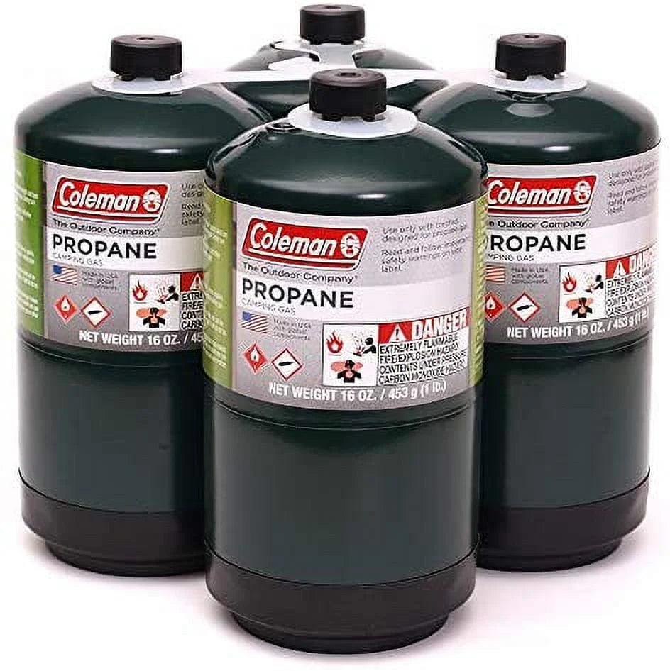 Propane Camping Cylinder 16 oz 4-Pack Q541907