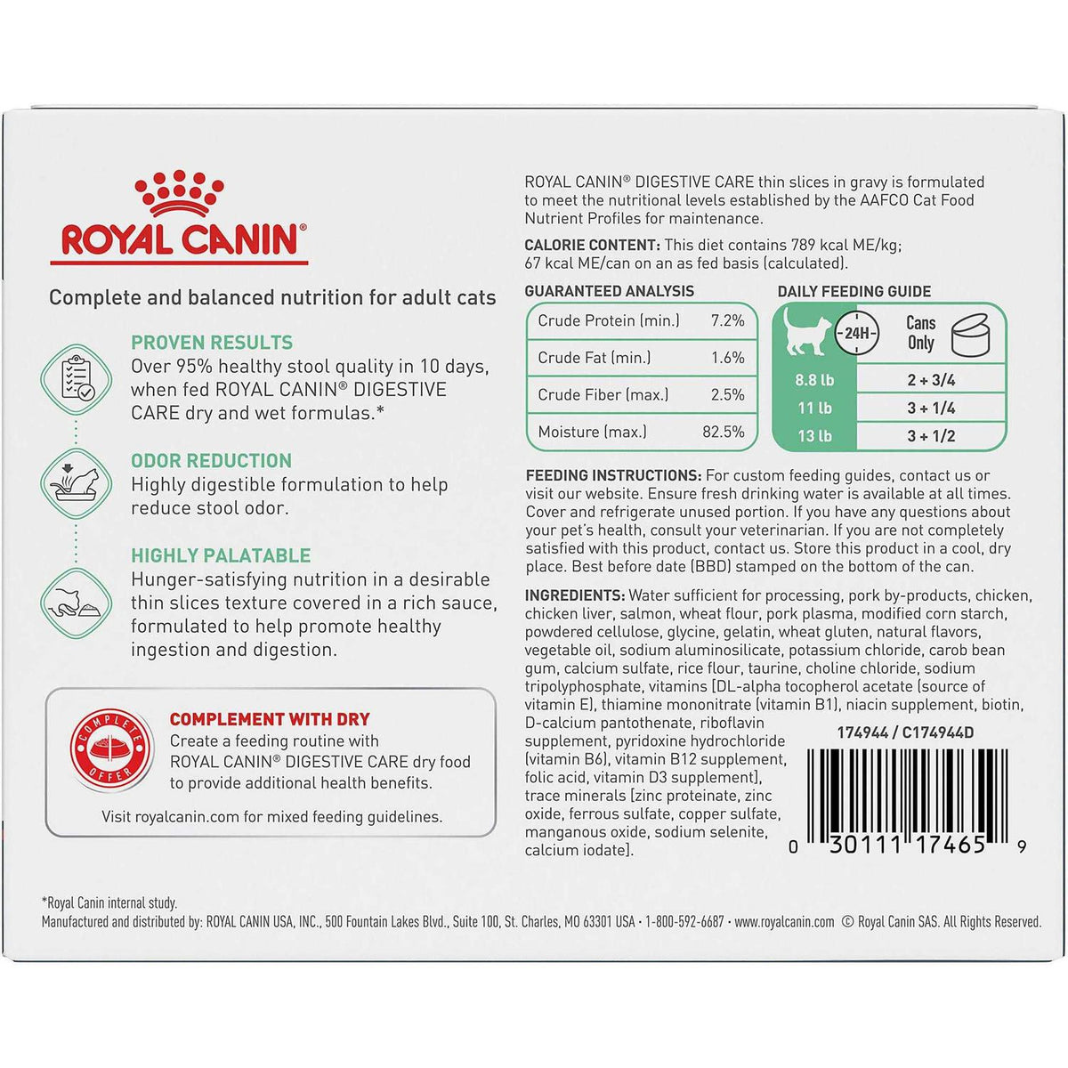 Thin Slices in Gravy Wet Cat Food E747036