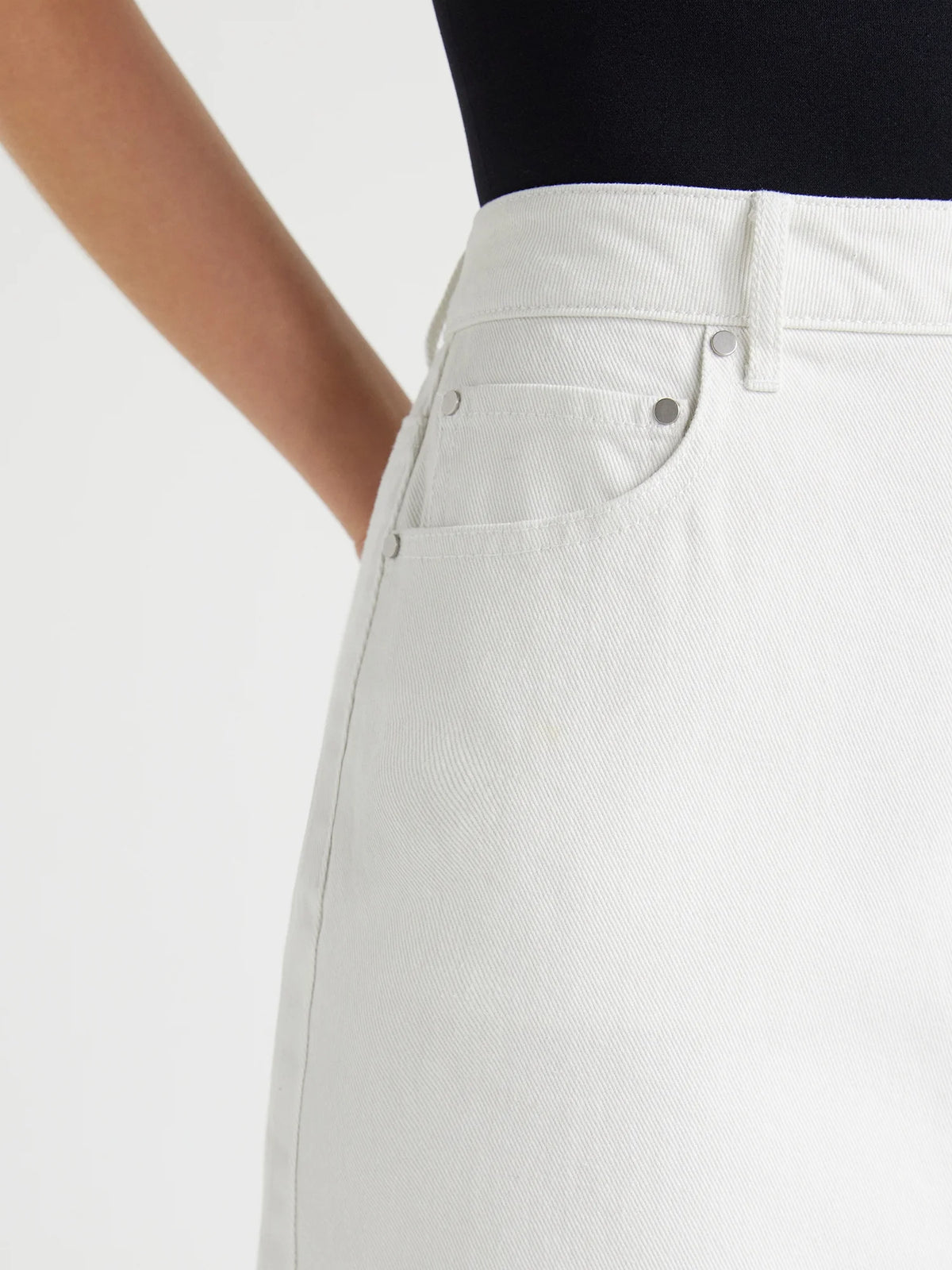 Women's Maxi Jean Skirt B968