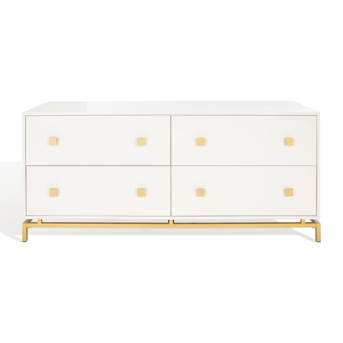 White 4-Drawer Dresser W65300