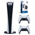 Playstation 5 Digital Edition Console with White Controller and Controller Charge Dock N7006