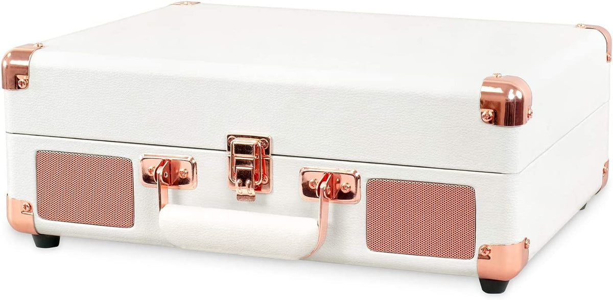 Bluetooth Suitcase Record Player with 3-speed Turntable K6820