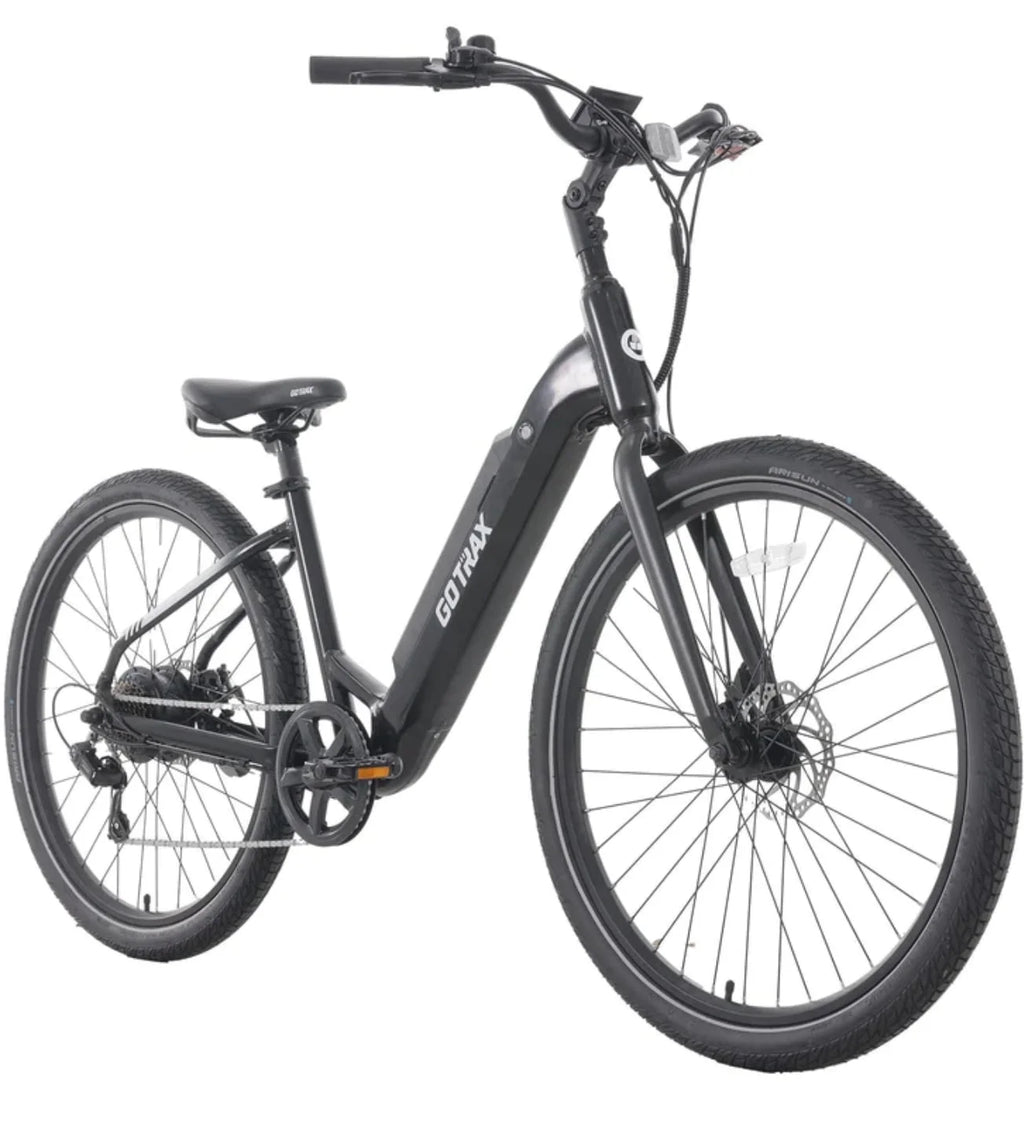 White 350W Step Thru Electric Bike K607677