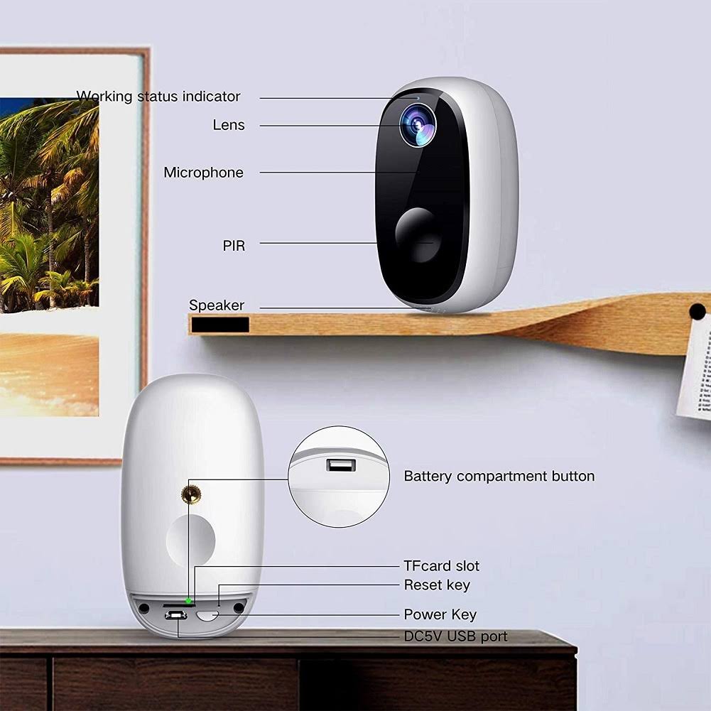 4MP Outdoor WiFi Bullet Security Camera B29714