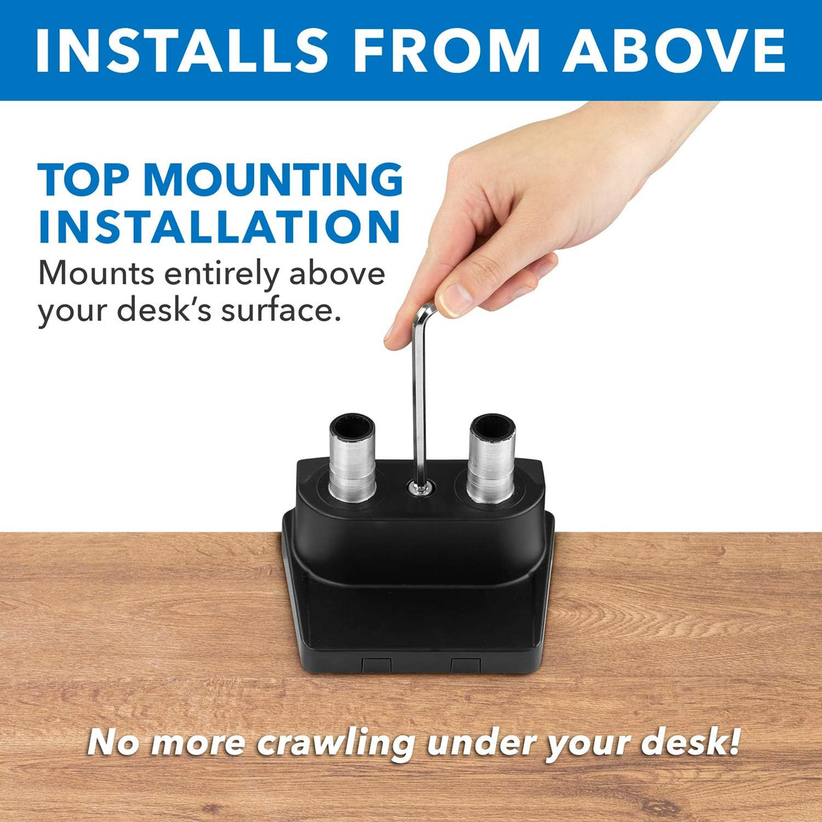 Dual Monitor Arm Mount Desk Stand, Height Adjustable, Fits Two 24 27 29 30 32 Inch VESA 75 100 Screens E67732
