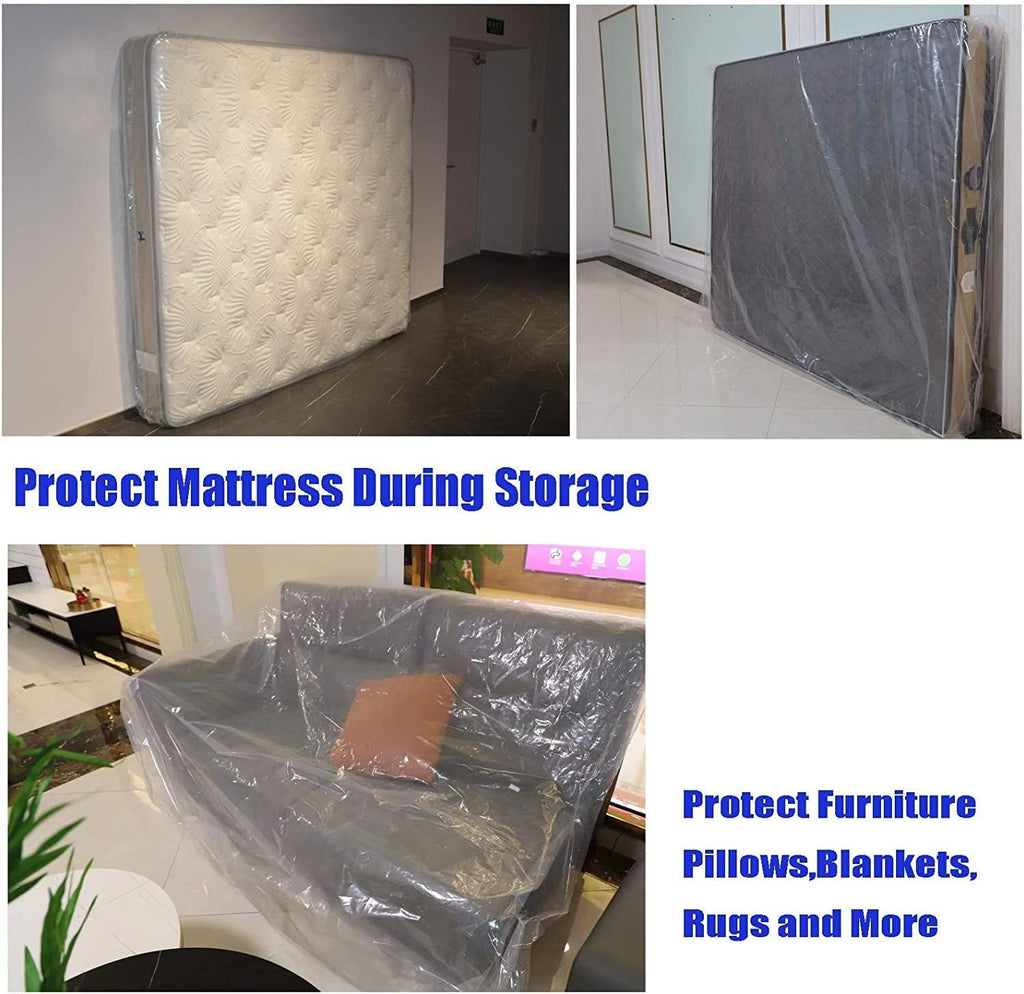 Queen Mattress Bag 4 mil Polyethylene J72190