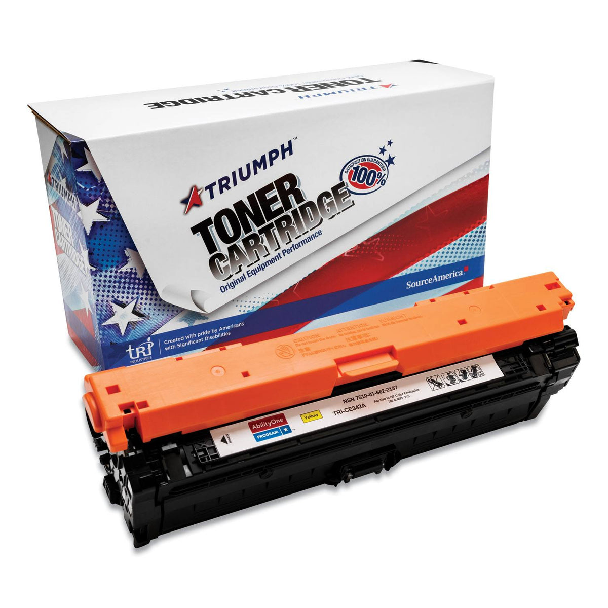 Yellow Remanufactured Toner Cartridge E3413