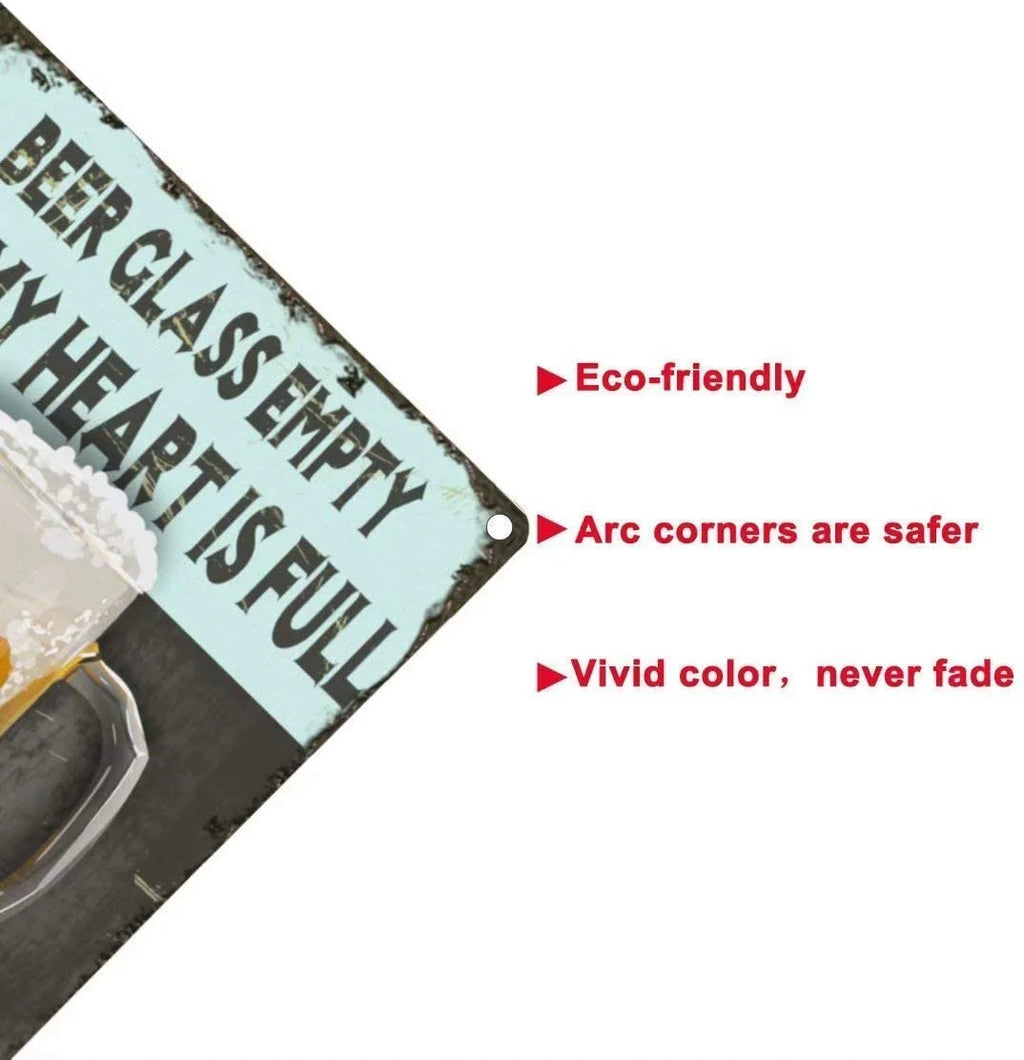 Metal Tin Sign 8X12 INCH Q89846