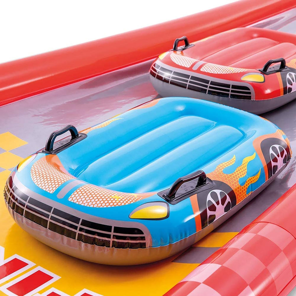 Red Inflatable Slide Mat with 2 Surfboards E81938