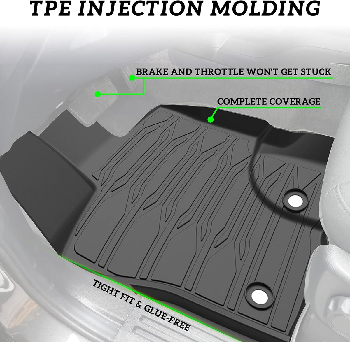 Front Rear Floor Mats C266