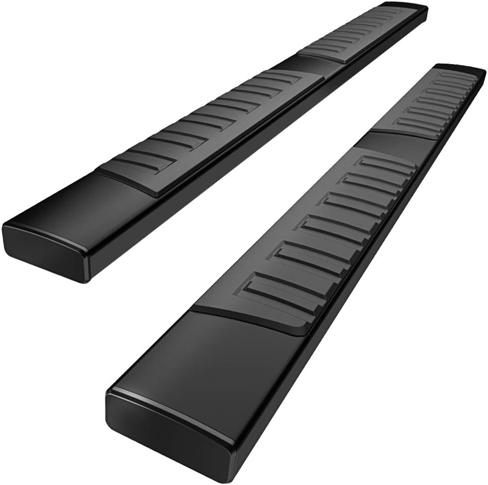 6 inches Running Boards Side Step Nerf Bars Dark Black E304