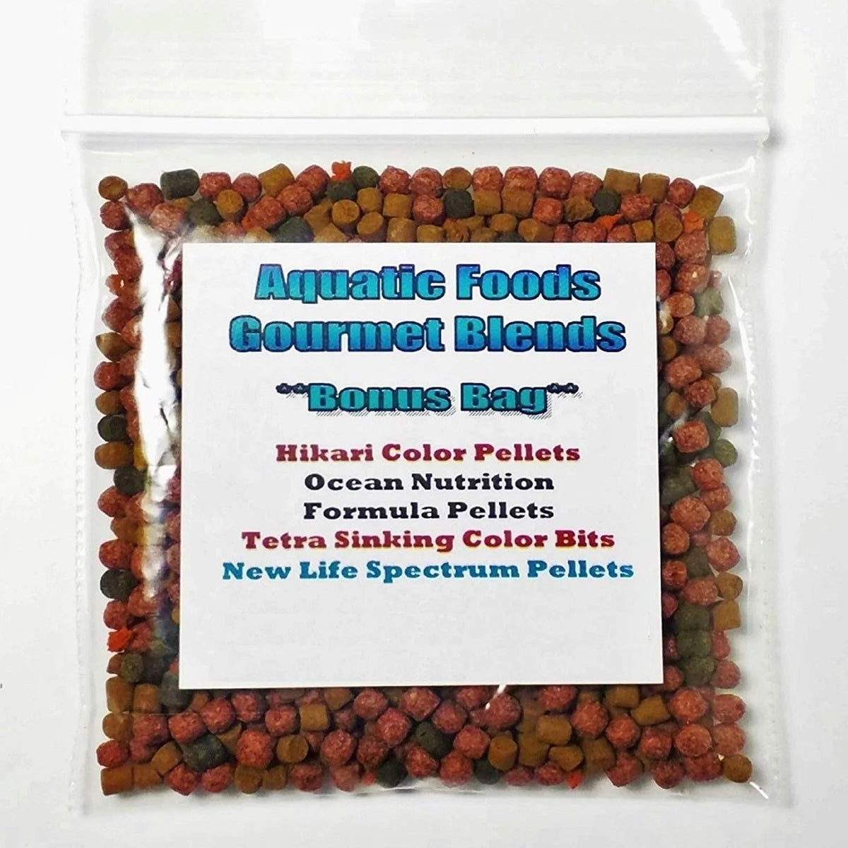 Freshwater Shrimp, Bottom Fish, Crayfish, Snails & Tropical Fish - 1-lb Q8357