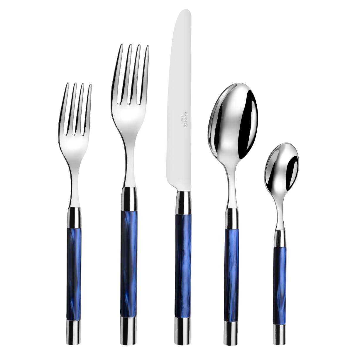 Blue 5 Piece Setting F268