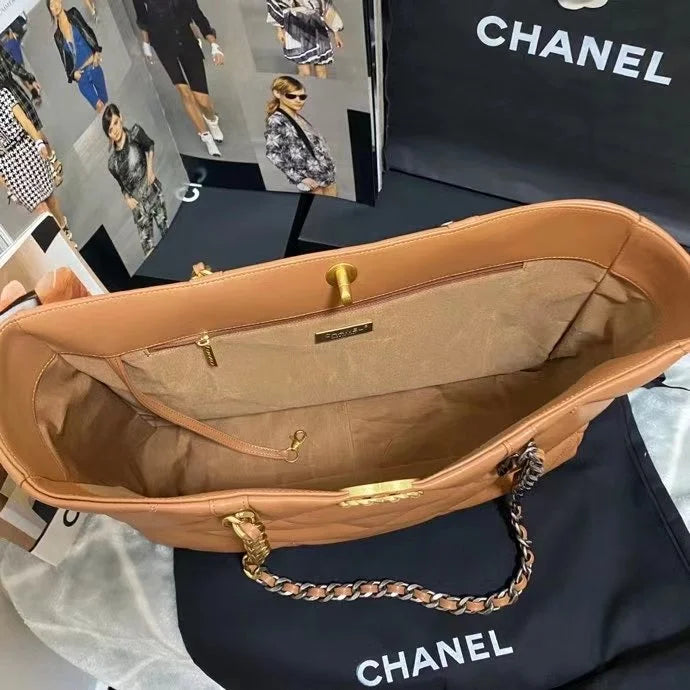 Brown Shopping Bag W4189