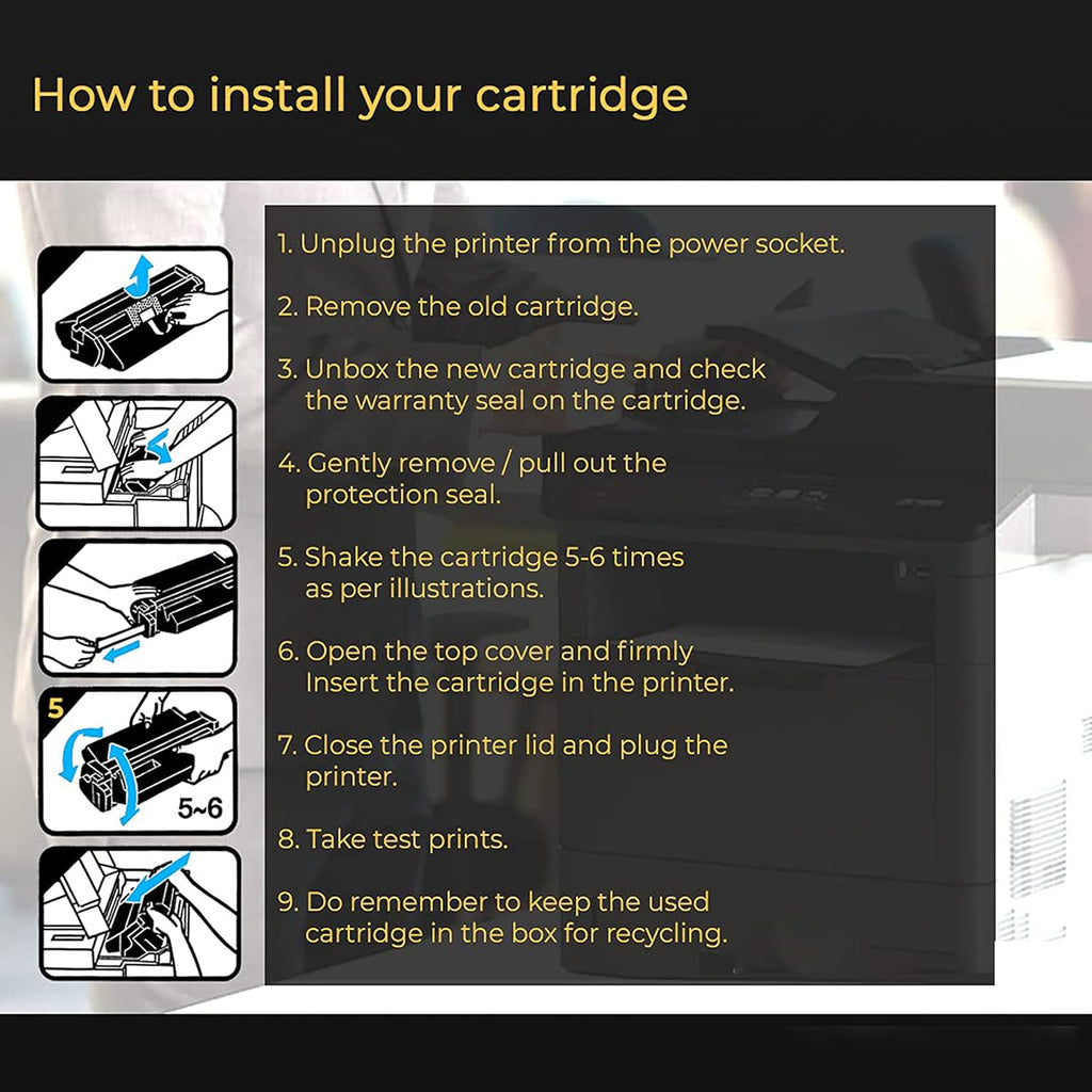 Replacement Toner Cartridge N5829