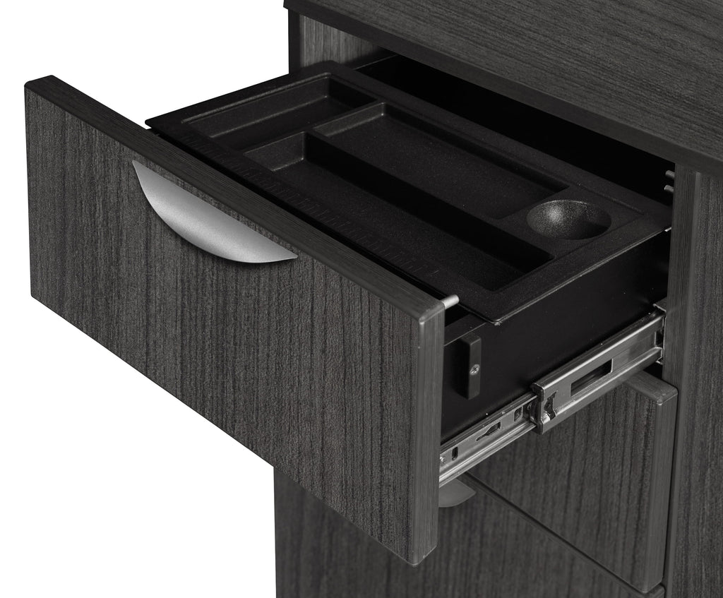 Reception Desk with File Cabinet F70716