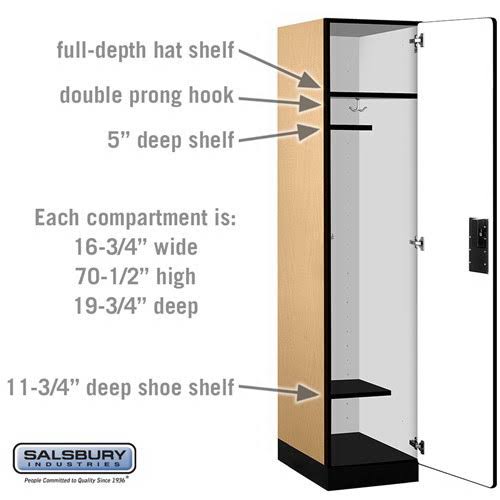 Maple Wood Locker N38924