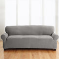 Charcoal Extra-Long Sofa Slipcover R24114