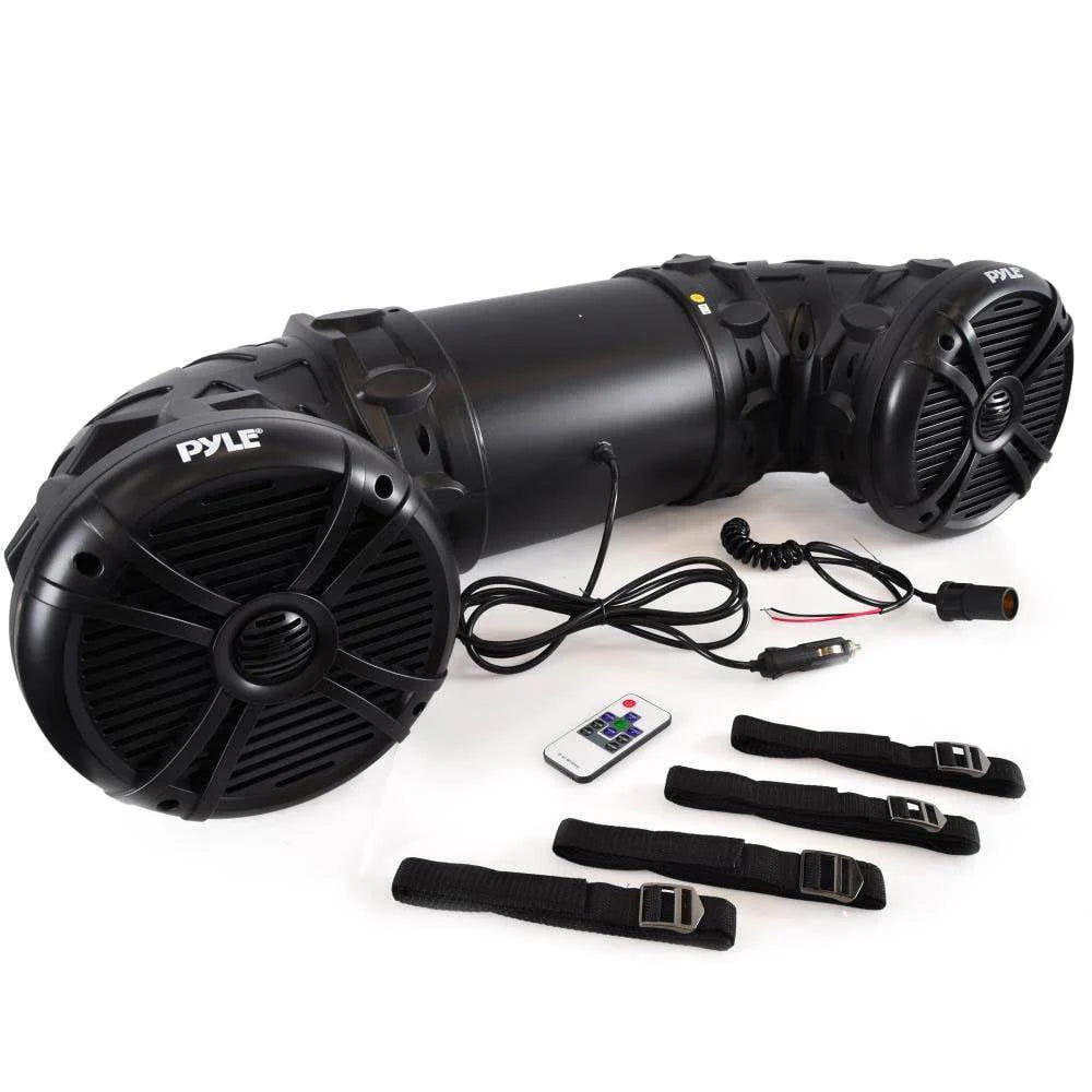 6.5 800W Waterproof Marine Bluetooth LED Light Speakers W982