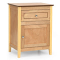 Natural Nightstand with Drawer U9494