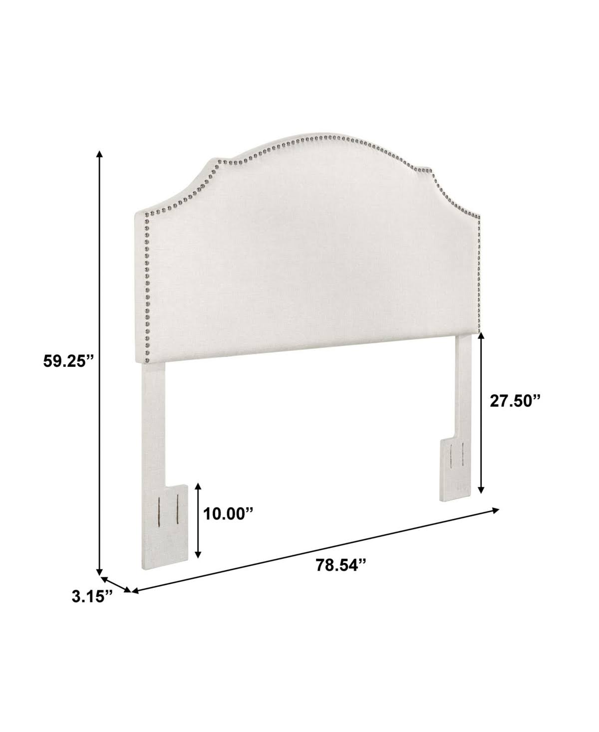 King Nail Trim Headboard K15869
