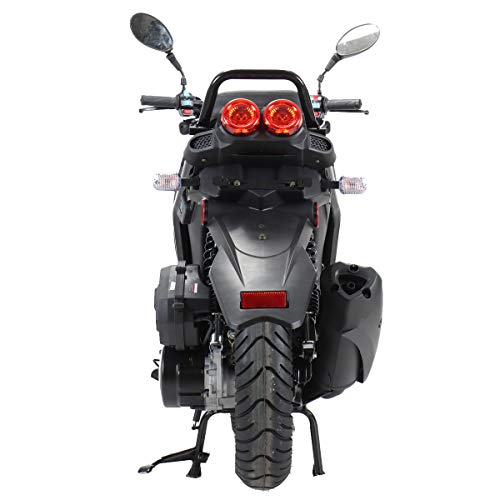 150cc Gas Moped with 12" Aluminum Wheels Q9035